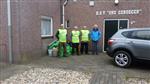 Hengelsportvereniging “Ons Genoegen” Giesbeek gaat de strijd aan tegen zwerfvuil tijdens de “landelijke opschoondag”